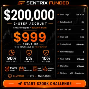 $200,000 2 Step Account