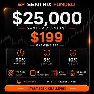 $25,000 2 Step Account