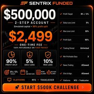 $500,000 2 Step Account